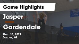 Jasper  vs Gardendale  Game Highlights - Dec. 10, 2021