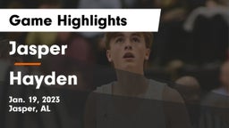 Jasper  vs Hayden  Game Highlights - Jan. 19, 2023