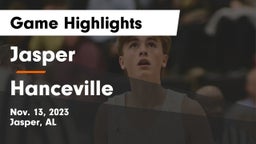 Jasper  vs Hanceville  Game Highlights - Nov. 13, 2023