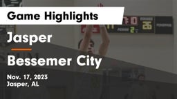 Jasper  vs Bessemer City  Game Highlights - Nov. 17, 2023