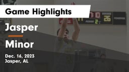 Jasper  vs Minor Game Highlights - Dec. 16, 2023