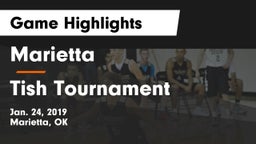 Marietta  vs Tish Tournament Game Highlights - Jan. 24, 2019