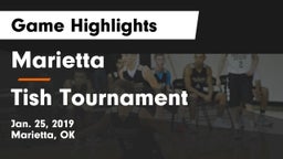 Marietta  vs Tish Tournament Game Highlights - Jan. 25, 2019