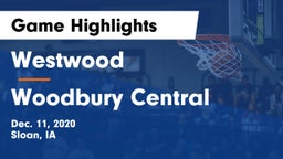 Westwood  vs Woodbury Central  Game Highlights - Dec. 11, 2020