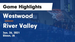 Westwood  vs River Valley  Game Highlights - Jan. 26, 2021