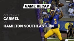 Recap: Carmel  vs. Hamilton Southeastern  2016