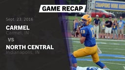 Recap: Carmel  vs. North Central  2016
