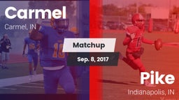Matchup: Carmel  vs. Pike  2017