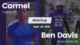Matchup: Carmel  vs. Ben Davis  2018