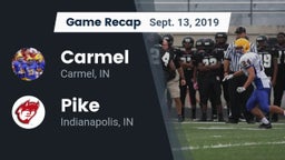 Recap: Carmel  vs. Pike  2019