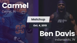 Matchup: Carmel  vs. Ben Davis  2019