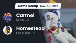 Recap: Carmel  vs. Homestead  2019