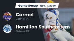 Recap: Carmel  vs. Hamilton Southeastern  2019