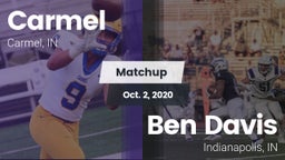 Matchup: Carmel  vs. Ben Davis  2020