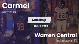 Matchup: Carmel  vs. Warren Central  2020