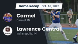 Recap: Carmel  vs. Lawrence Central  2020