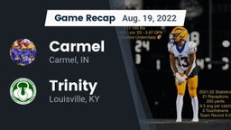 Recap: Carmel  vs. Trinity  2022