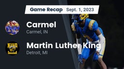 Recap: Carmel  vs. Martin Luther King  2023
