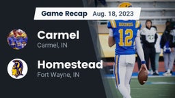 Recap: Carmel  vs. Homestead  2023