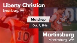 Matchup: Liberty Christian vs. Martinsburg  2016