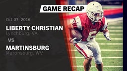 Recap: Liberty Christian  vs. Martinsburg  2016