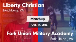 Matchup: Liberty Christian vs. Fork Union Military Academy 2016