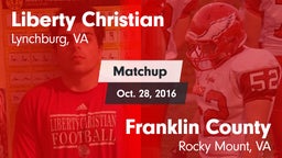 Matchup: Liberty Christian vs. Franklin County  2016