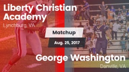 Matchup: Liberty Christian vs. George Washington  2017