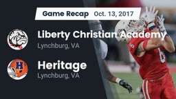 Recap: Liberty Christian Academy vs. Heritage  2017