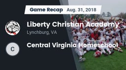 Recap: Liberty Christian Academy vs. Central Virginia Homeschool 2018