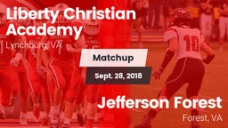 Matchup: Liberty Christian vs. Jefferson Forest  2018