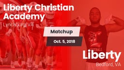 Matchup: Liberty Christian vs. Liberty  2018