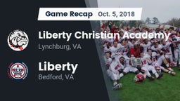 Recap: Liberty Christian Academy vs. Liberty  2018