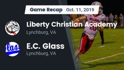 Recap: Liberty Christian Academy vs. E.C. Glass  2019