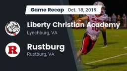 Recap: Liberty Christian Academy vs. Rustburg  2019