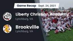 Recap: Liberty Christian Academy vs. Brookville  2021