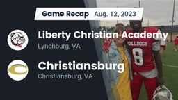 Recap: Liberty Christian Academy vs. Christiansburg  2023