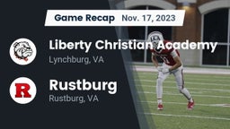 Recap: Liberty Christian Academy vs. Rustburg  2023