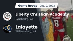 Recap: Liberty Christian Academy vs. Lafayette  2023
