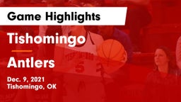 Tishomingo  vs Antlers  Game Highlights - Dec. 9, 2021