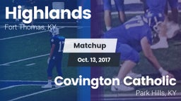 Matchup: Highlands vs. Covington Catholic  2017