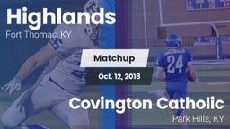Matchup: Highlands vs. Covington Catholic  2018