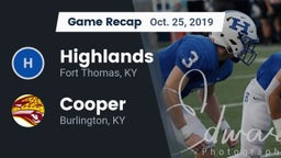 Recap: Highlands  vs. Cooper  2019