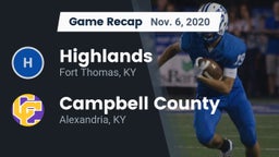 Recap: Highlands  vs. Campbell County  2020