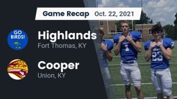 Recap: Highlands  vs. Cooper  2021