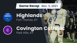 Recap: Highlands  vs. Covington Catholic  2021