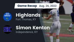 Recap: Highlands  vs. Simon Kenton  2022