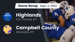Recap: Highlands  vs. Campbell County  2022