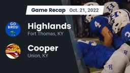 Recap: Highlands  vs. Cooper  2022