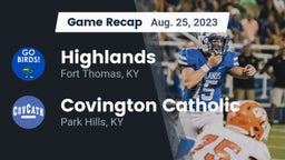 Recap: Highlands  vs. Covington Catholic  2023